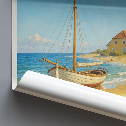 Skagen Travel Print ~ Denmark Travel Poster |