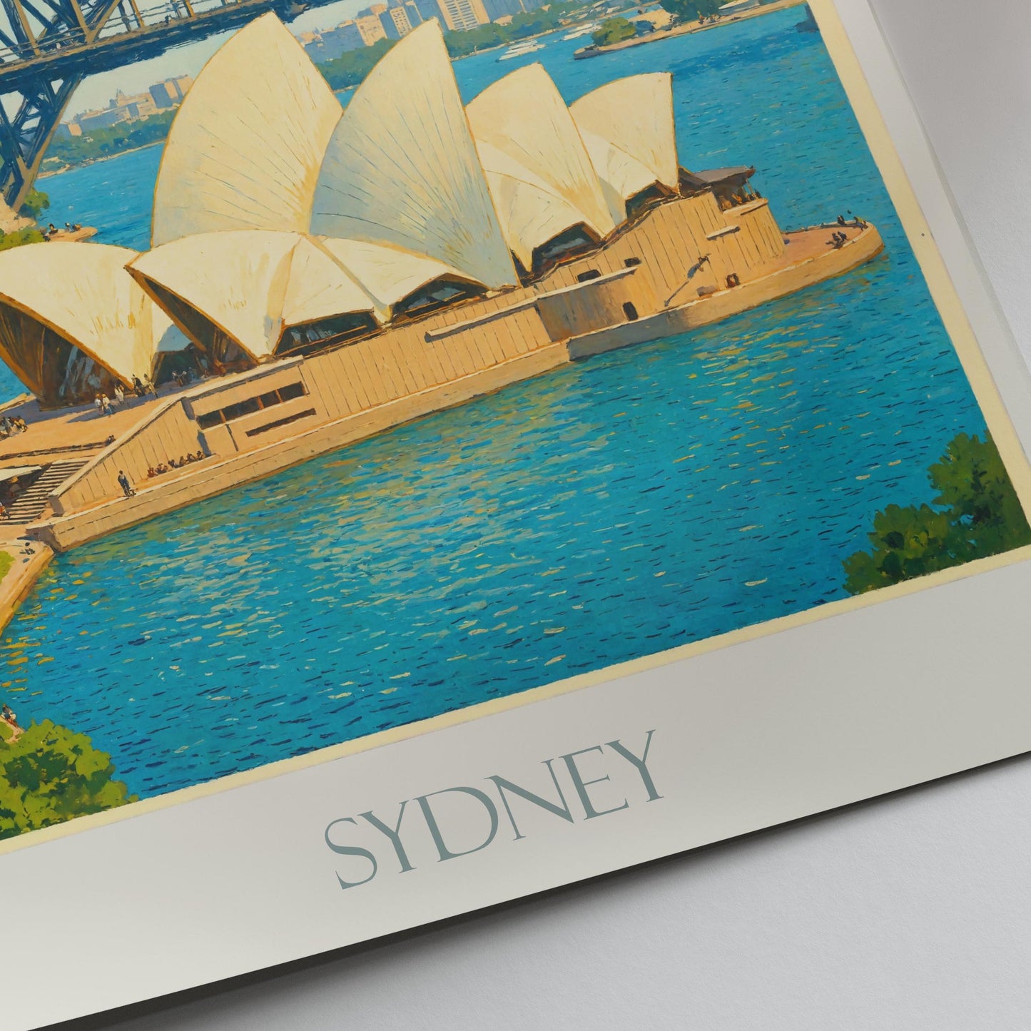 Sydney Travel Print ~ Australia Travel Poster |