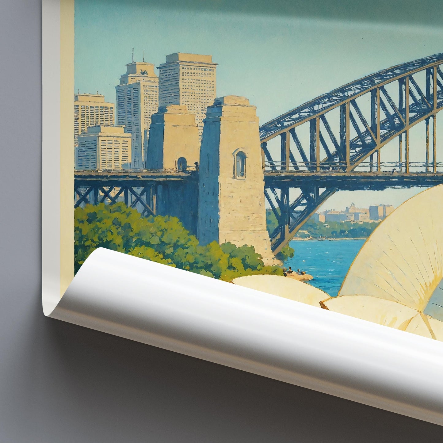 Sydney Travel Print ~ Australia Travel Poster |