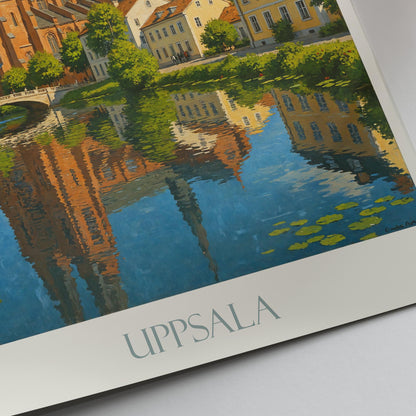 Uppsala Travel Print ~ Sweden Travel Poster |