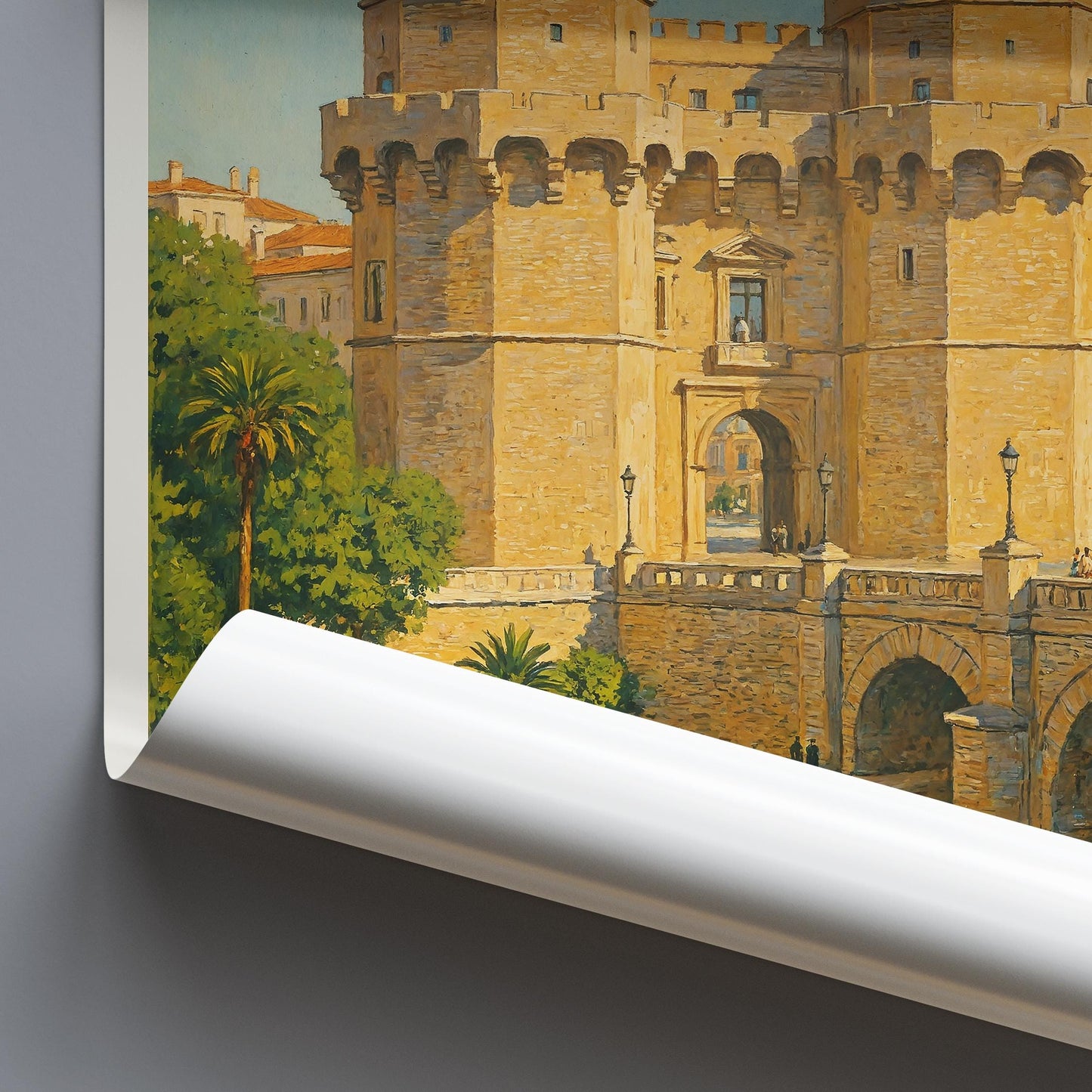 Valencia Travel Print ~ Spain Travel Poster |