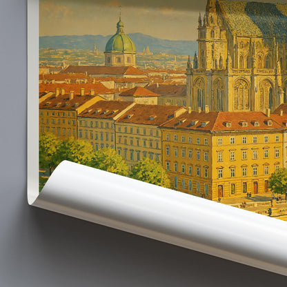 Vienna Travel Print ~ Austria Travel Poster