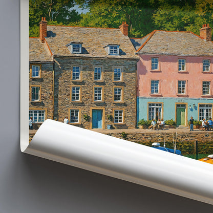 Padstow Travel Print ~ Cornwall Travel Poster |