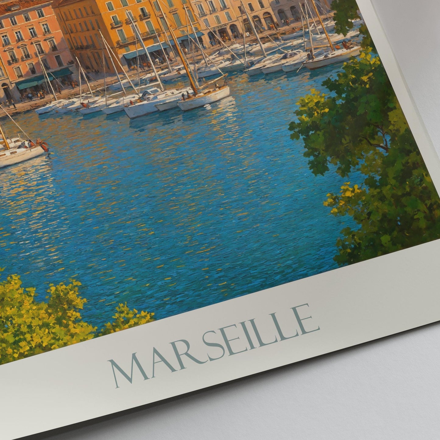 Marseille Travel Print ~ France Travel Poster