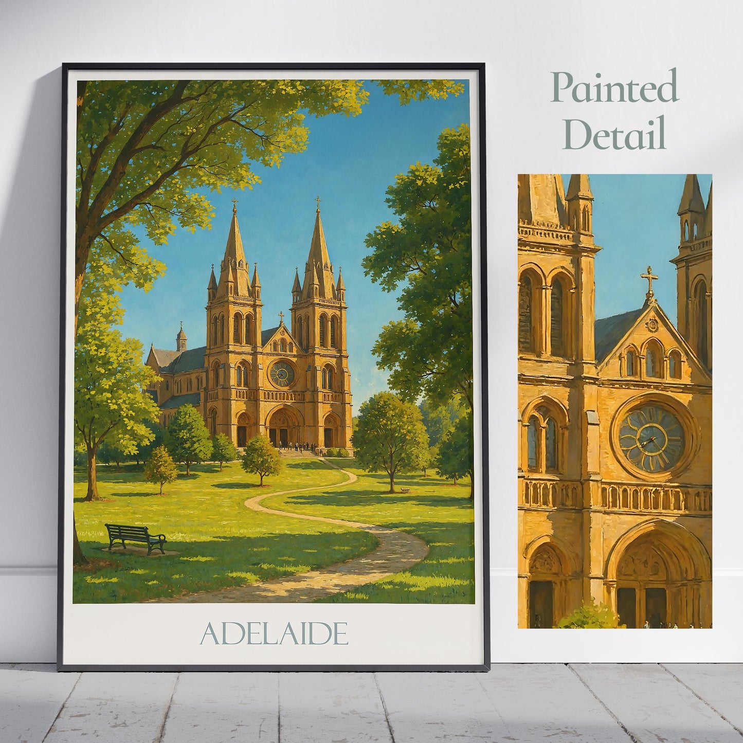 Adelaide Travel Print ~ Australia Travel Poster