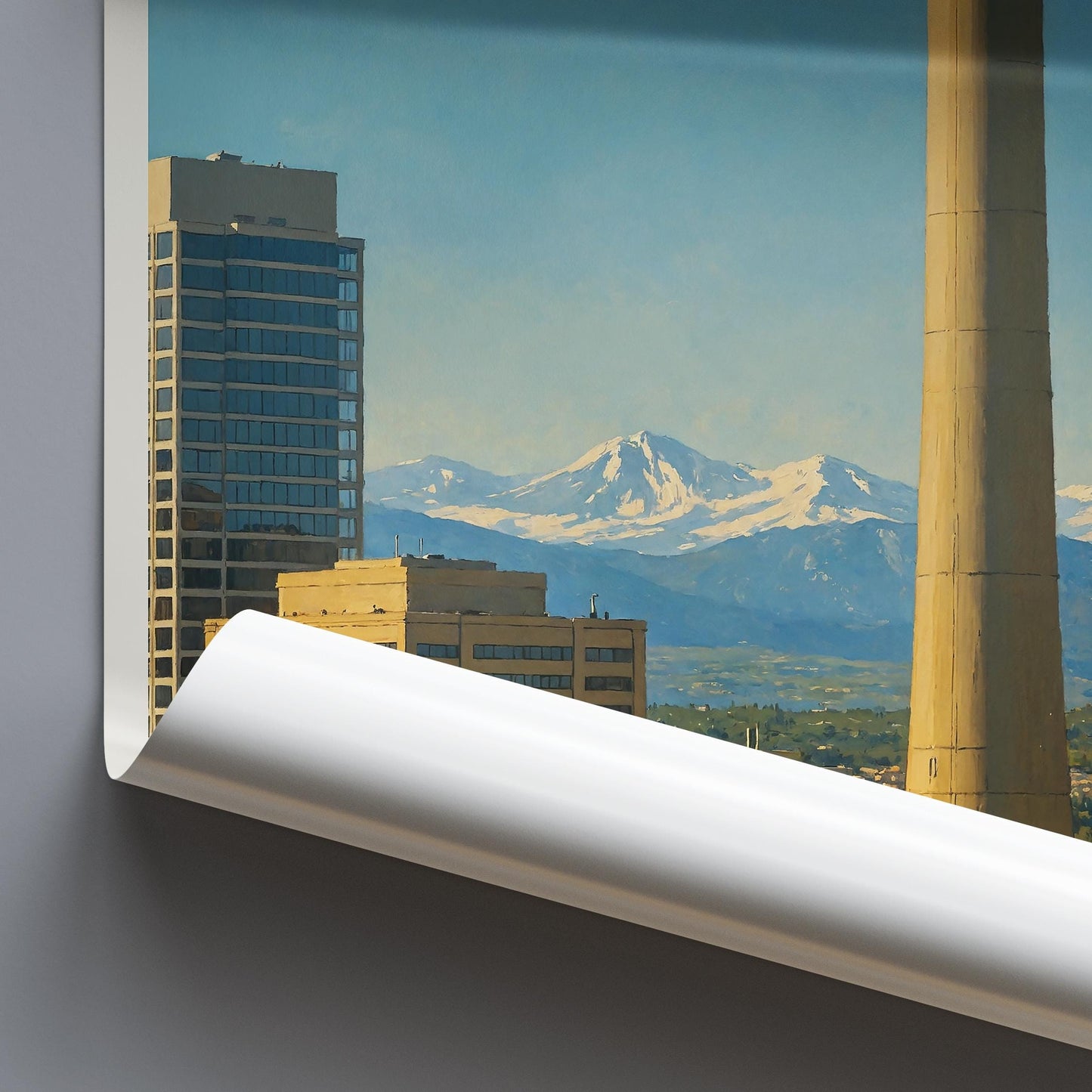 Calgary Travel Print ~ Canada Travel Poster