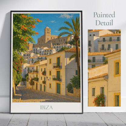 Ibiza Travel Print ~ Spain Travel Poster |