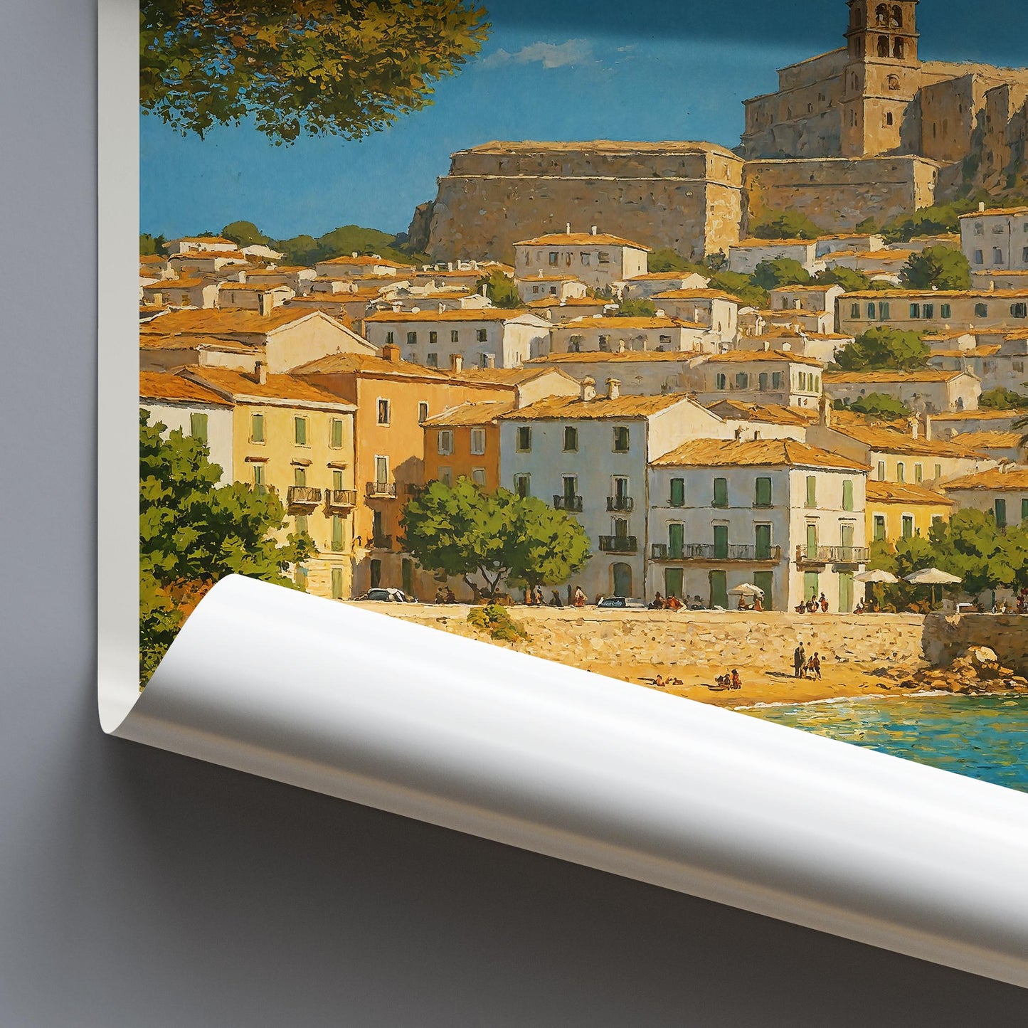Ibiza Travel Print ~ Spain Travel Poster |