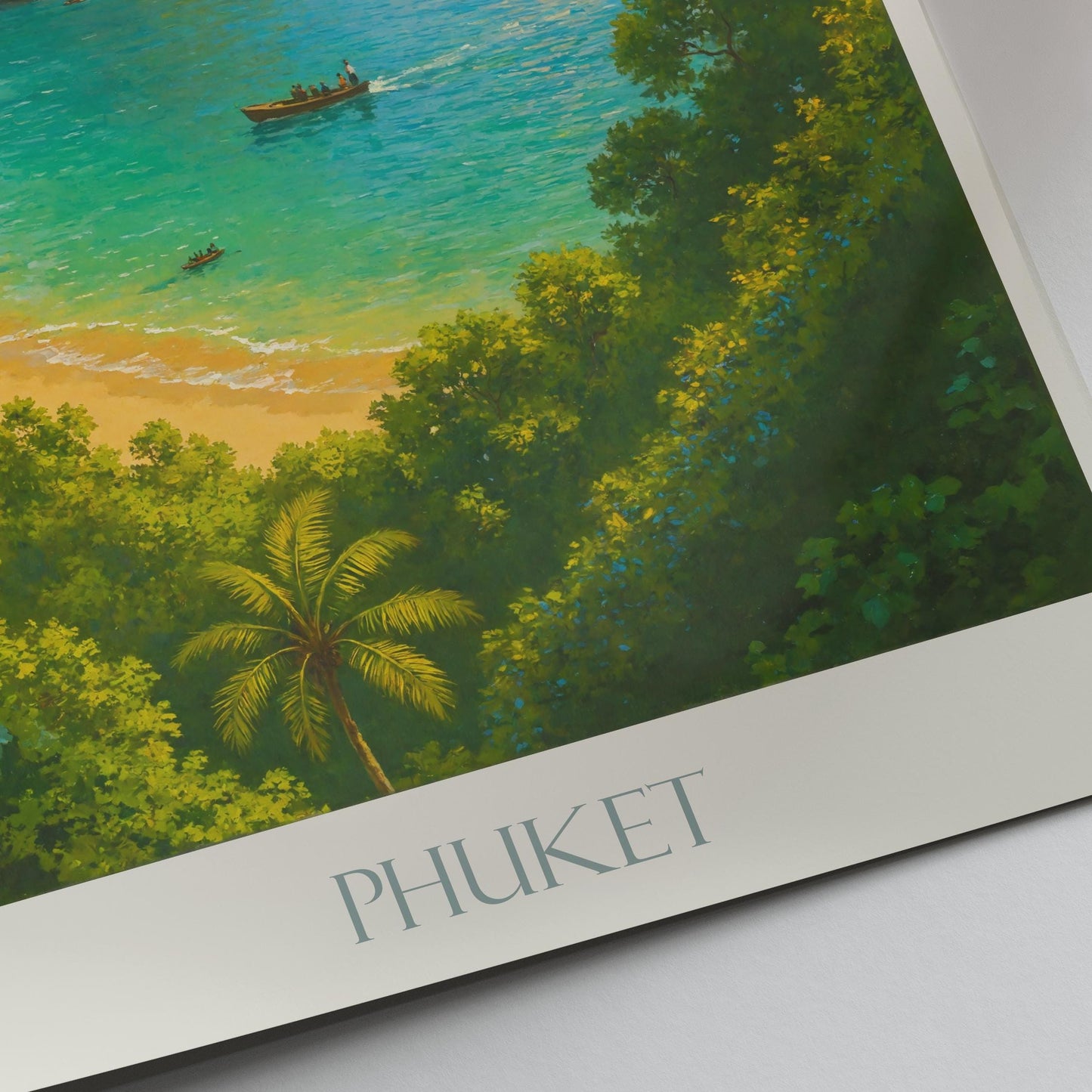 Phuket Travel Print ~ Thailand Travel Poster |