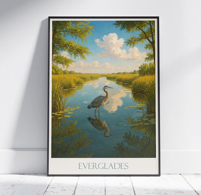 Everglades Travel Print ~ Florida Travel Poster