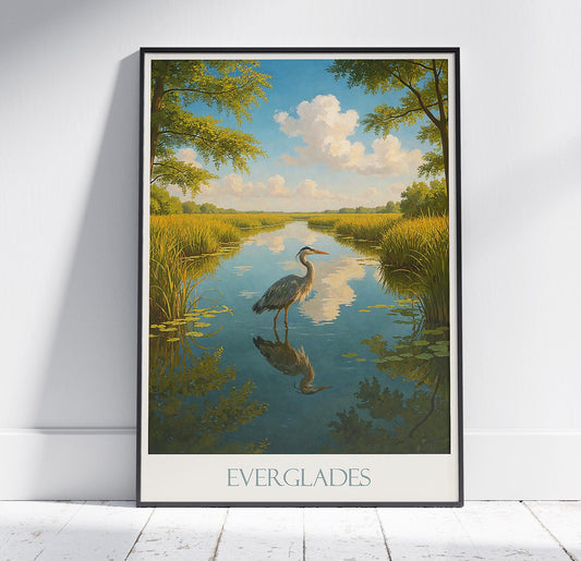 Everglades Travel Print ~ Florida Travel Poster