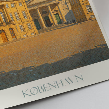 Copenhagen Travel Print ~ Denmark Travel Poster
