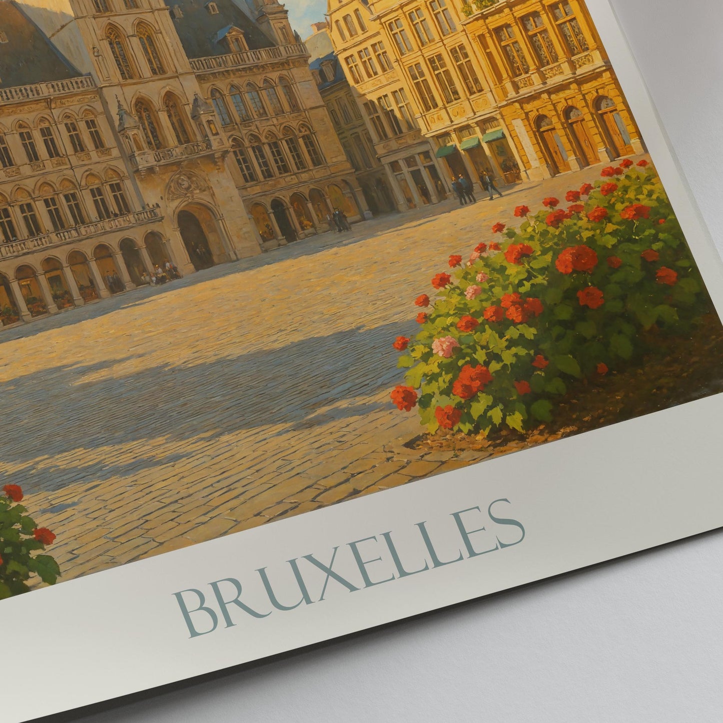 Brussels Travel Print ~ Belgium Travel Poster |