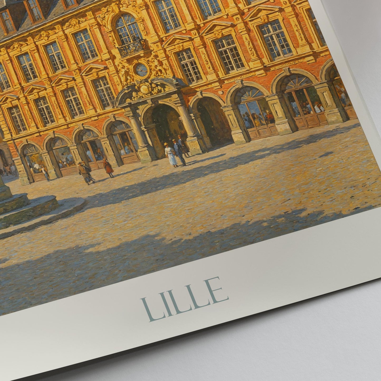 Lille Travel Print ~ France Travel Poster |