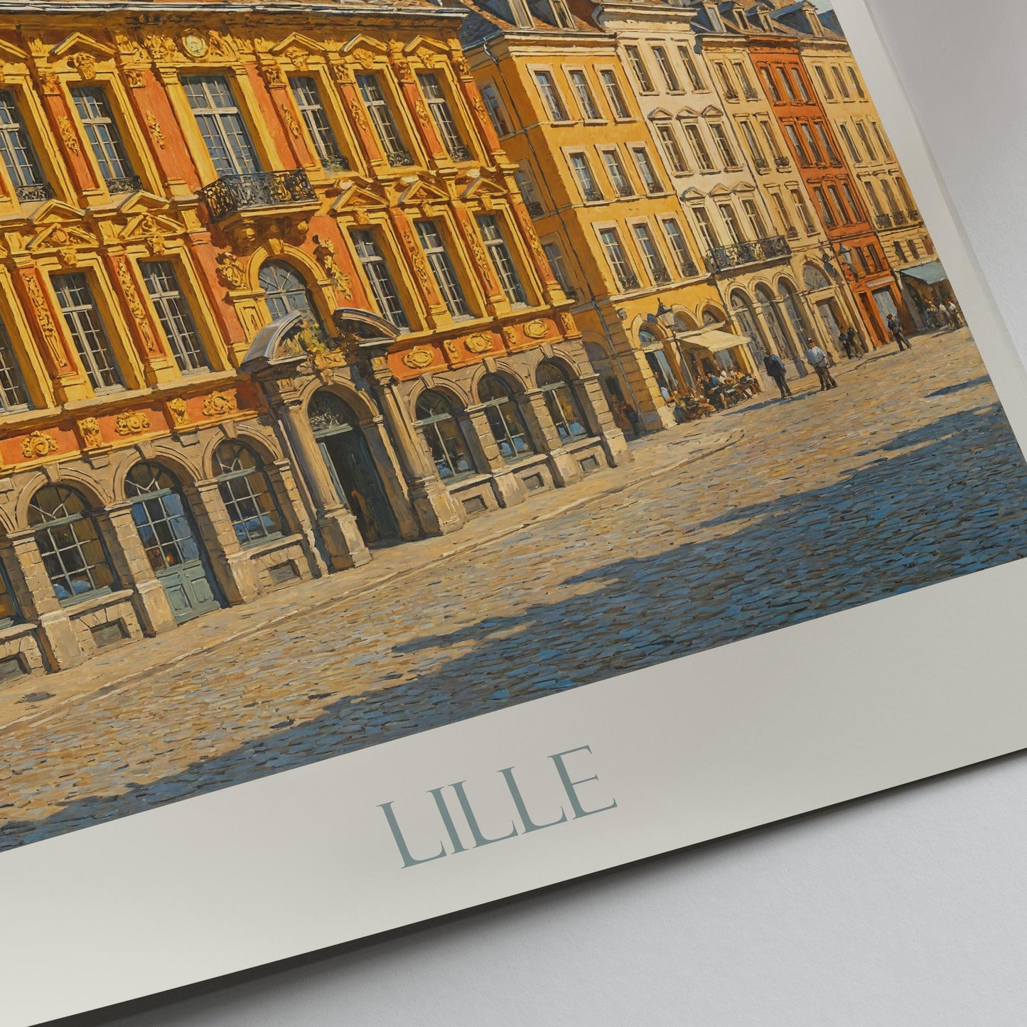 Lille Travel Print ~ France Travel Poster |