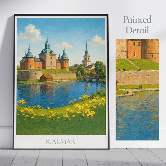 Kalmar Travel Print ~ Sweden Travel Poster |