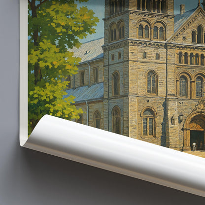 Lund Travel Print ~ Sweden Travel Poster |
