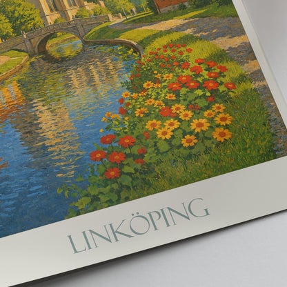 Linkoping Travel Print ~ Sweden Travel Poster |
