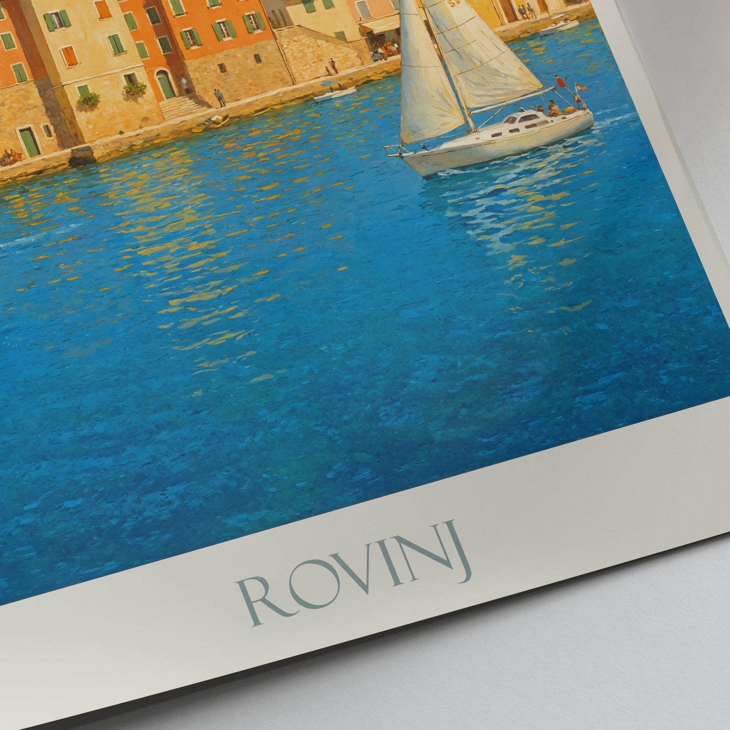 Rovinj Travel Print ~ Croatia Travel Poster |