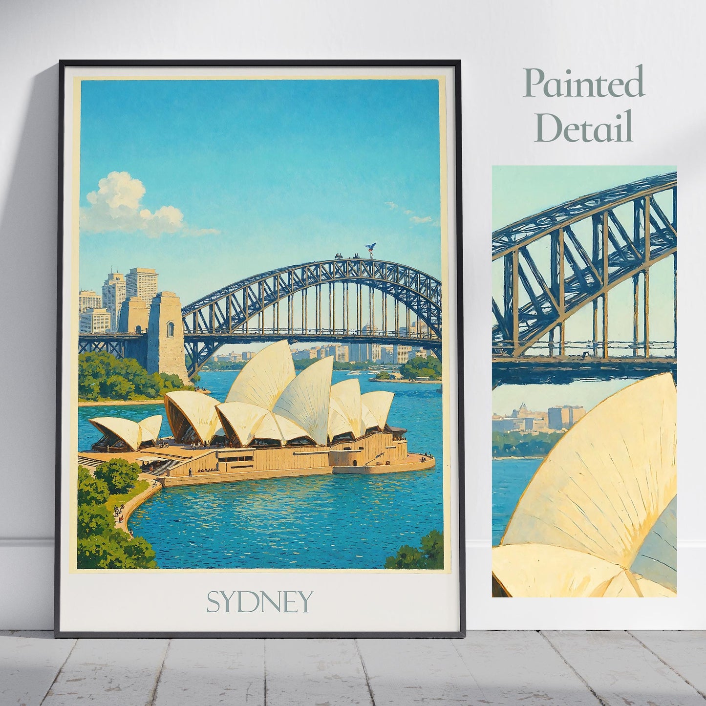 Sydney Travel Print ~ Australia Travel Poster |