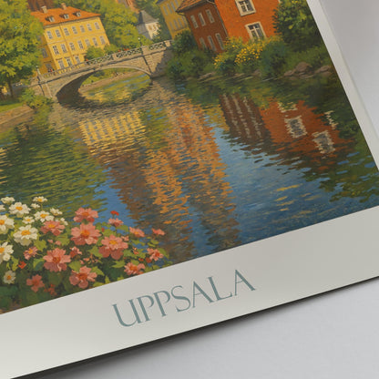 Uppsala Travel Print ~ Sweden Travel Poster |