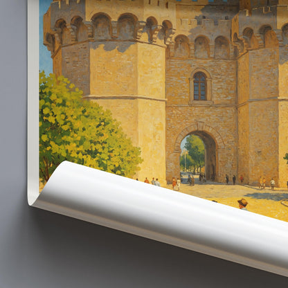 Valencia Travel Print ~ Spain Travel Poster |