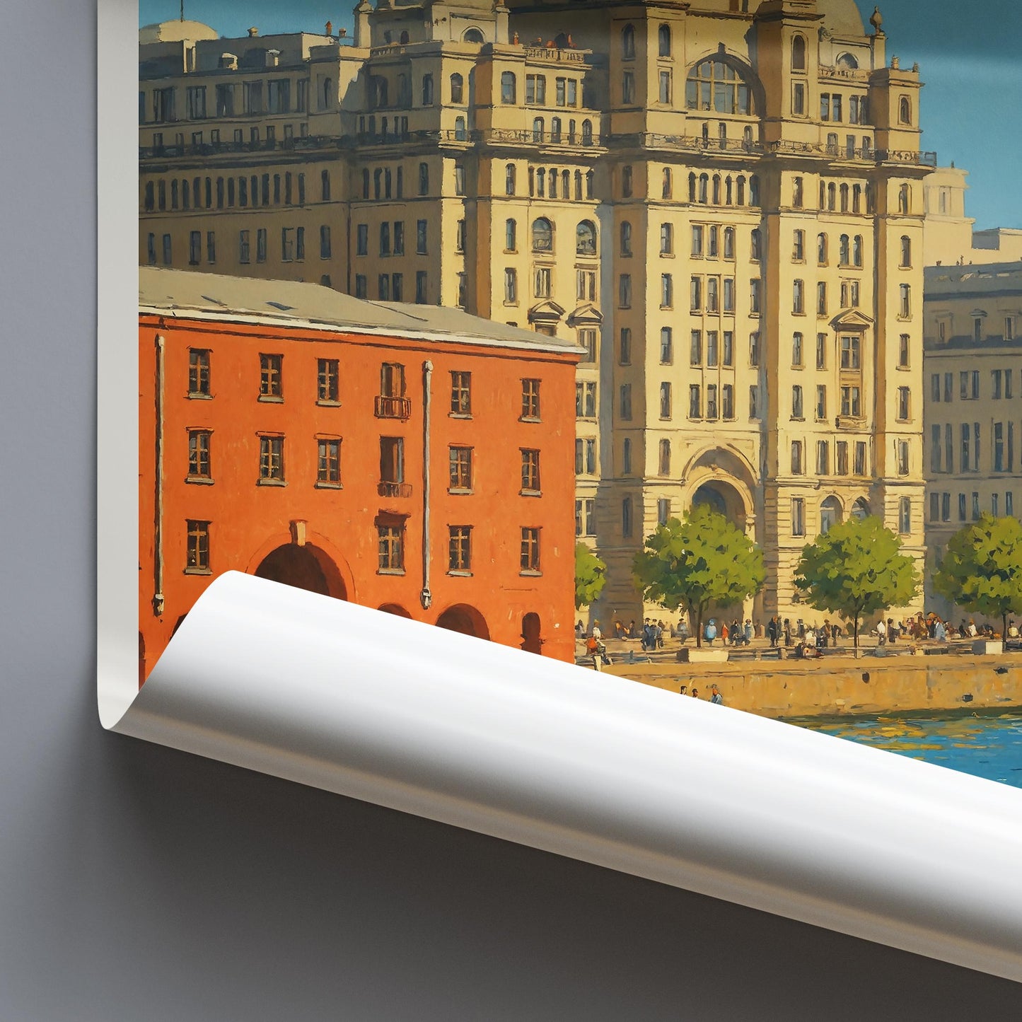 Liverpool Travel Print ~ Travel Poster Art Home Decor Gift Personalized Framed