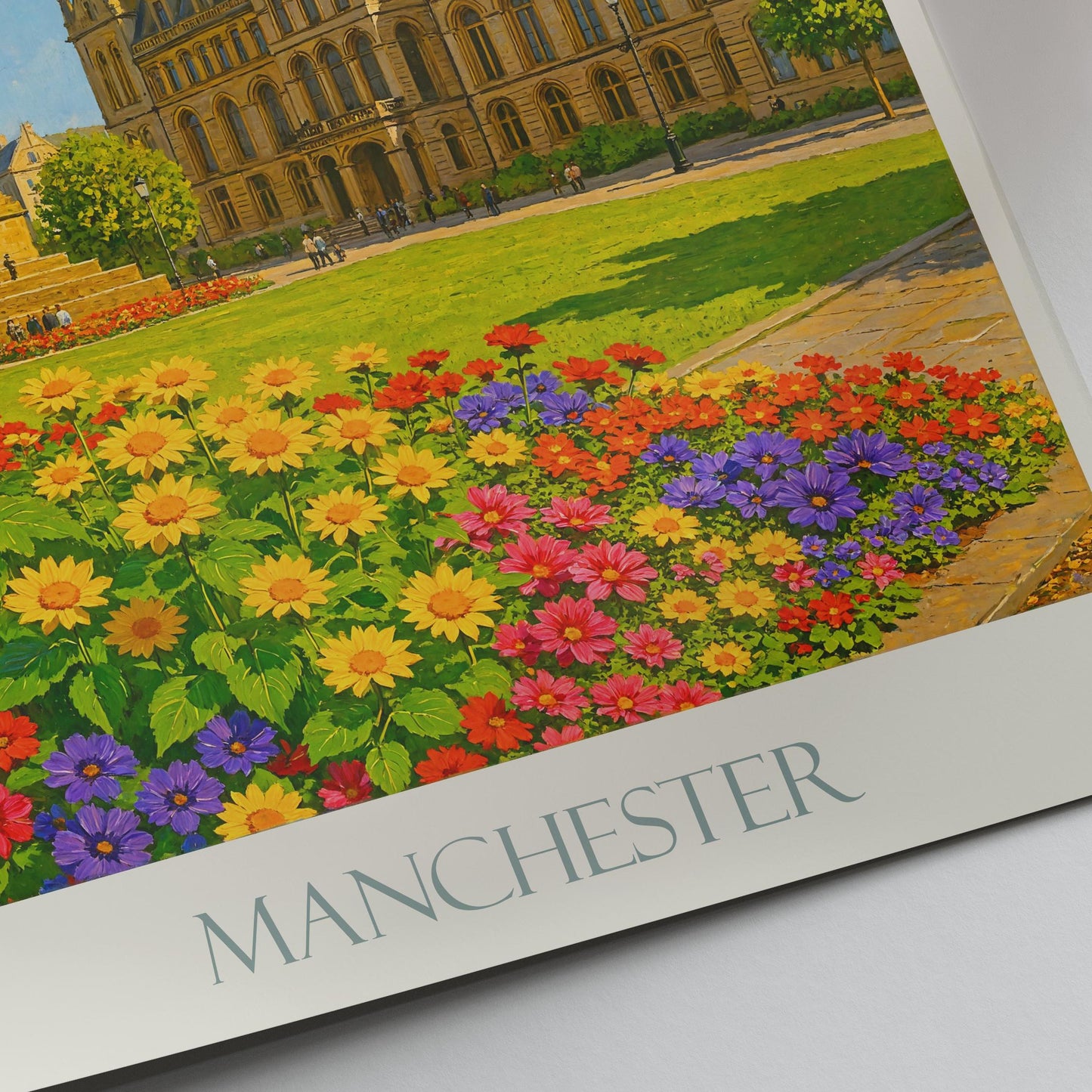 Manchester Travel Print ~ Poster Travel