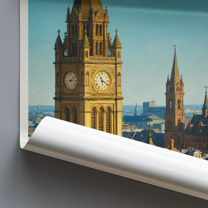 Manchester Travel Print ~ Poster Travel