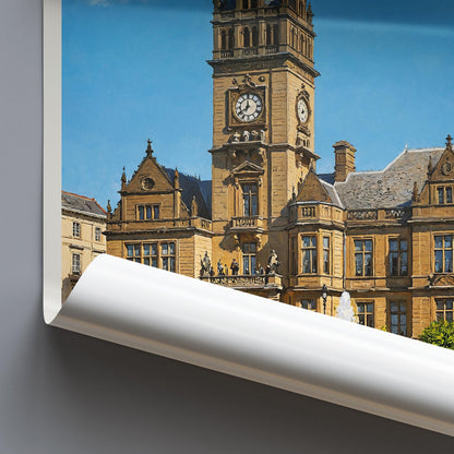 Sheffield Travel Print ~ Yorkshire Travel Poster
