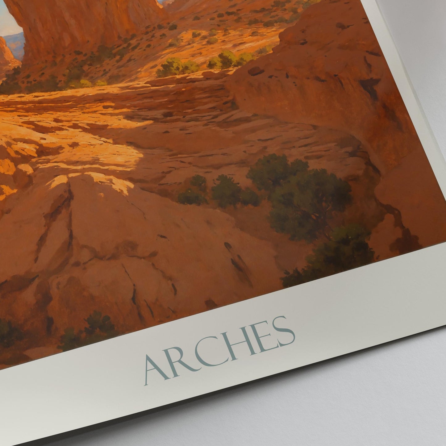 Arches National Park Travel Print, North Window ~ Travel Poster
