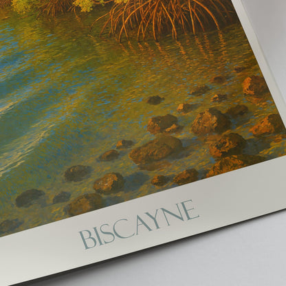 Biscayne National Park Travel Print ~ Florida Travel Poster