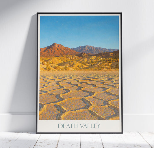 Death Valley Travel Print ~ California Travel Poster