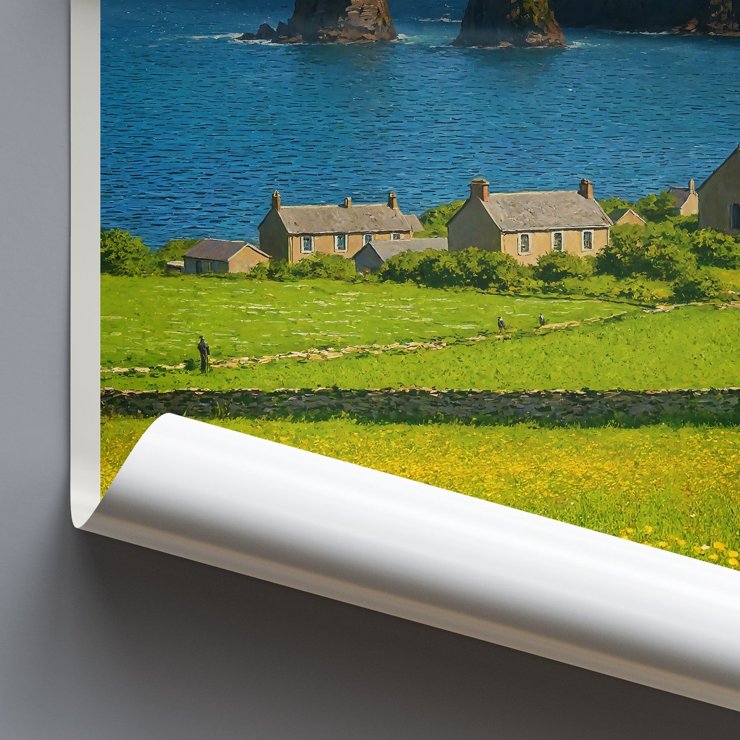 Orkney Islands Travel Poster | Scottish Coastal Art Print | Northern Isles Wall Decor & Gift