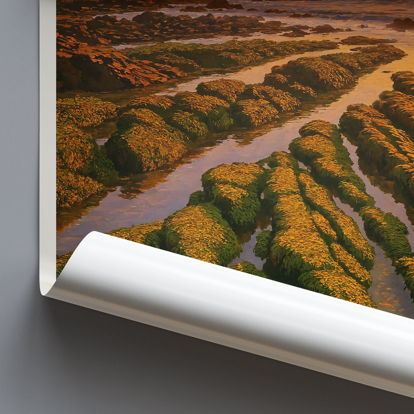 Costa Vicentina Travel Poster | Portugal Sunset Print | Coastal Wall Art Decor | Ocean Lover Gift