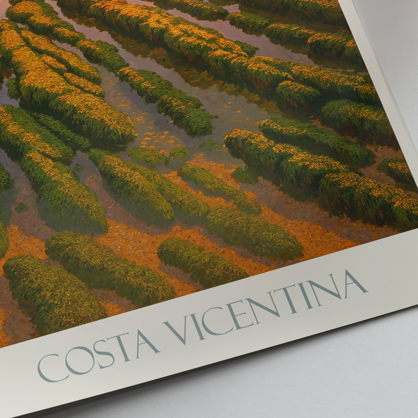 Costa Vicentina Travel Poster | Portugal Sunset Print | Coastal Wall Art Decor | Ocean Lover Gift